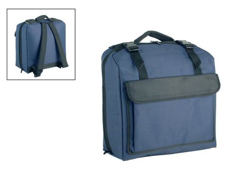 Z-DIA-DB Boston  accordion bag, 2 back straps, for diatonic models, dark blue, made in Italy