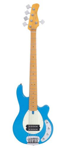 Z3 5/BLU Sire Basses Z Series Marcus Miller mahogany 5-string active bass guitar, blue