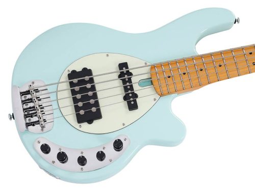 Z7 5/MT Sire Basses Z Series Marcus Miller mahogany 5-string active bass guitar, mint green