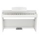 Medeli UP82WH Educational Series 88-Tasten Graded Hammer Action (GAS-II) Digitales Kompakt-Klavier, 2x25W Lautsprecher, Reines Weiß Satin