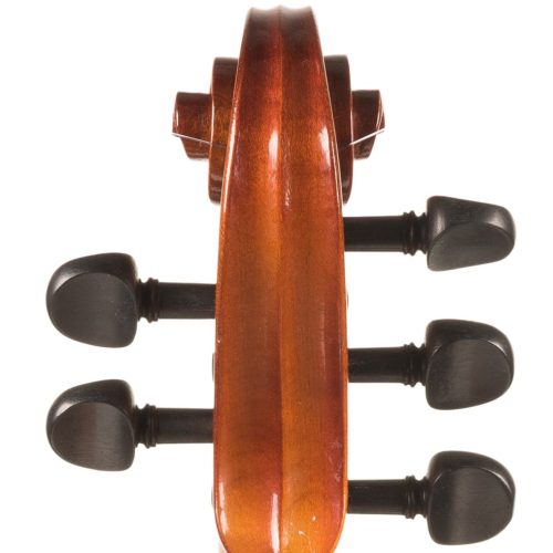 Hora Reghin 4/4 Schülergeige mit 5 Saiten und Ebenholzteilen – Fichtendecke, Ahornkörper, Stimmung E–A–D–G–C