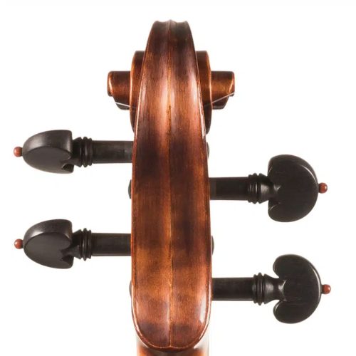 Hora Reghin 4/4 Meistergeige – Stradivari-Modell, handgefertigt, alte Klanghölzer, Ebenholz, Thomastik-Saiten