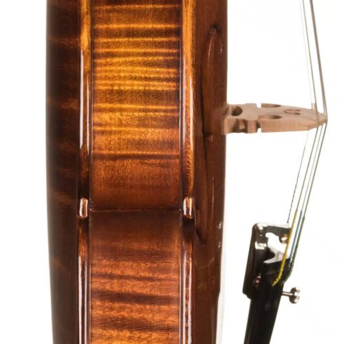 Hora Reghin 4/4 Meistergeige – Stradivari-Modell, handgefertigt, alte Klanghölzer, Ebenholz, Thomastik-Saiten