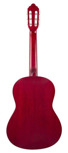 Valencia VC204TWR класическа китара 4/4 - смърч Sitka и нато, сатенено бордо прозрачно покритие