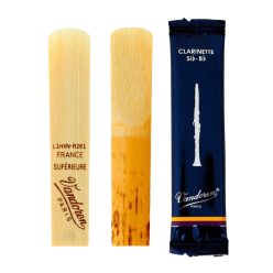   Vandoren VDC-20 ancie tradițională pentru clarinet Bb – o bucată, duritate 2.0, tăietură clasică, ton cald și centrat