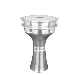   VDT-104 Vatan Aluminium-Darbuka, türkisches Modell, 20.5 cm Durchmesser, 37 cm Höhe