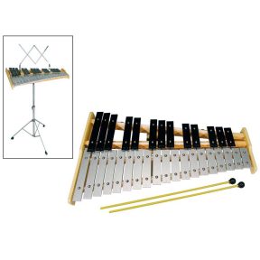 Metallophon, Xylophon, Glockenspiel, Lyren